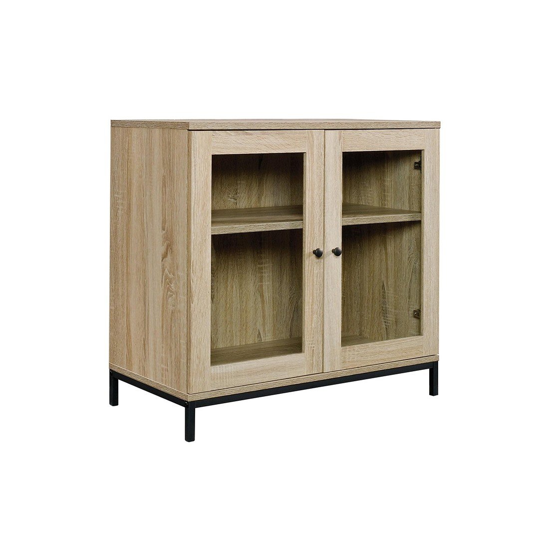 Spacewood 4 Door Wardrobe Natural Finish, Brown